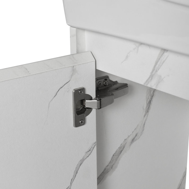 Ebern Designs Modern Simple 20 inch Bathroom Storage Cabinet with Door ...